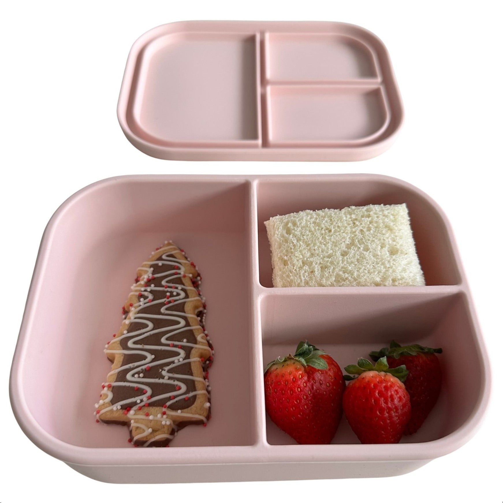 Silicone Bento Box Solid Ripe Peach – Austin Baby Collection