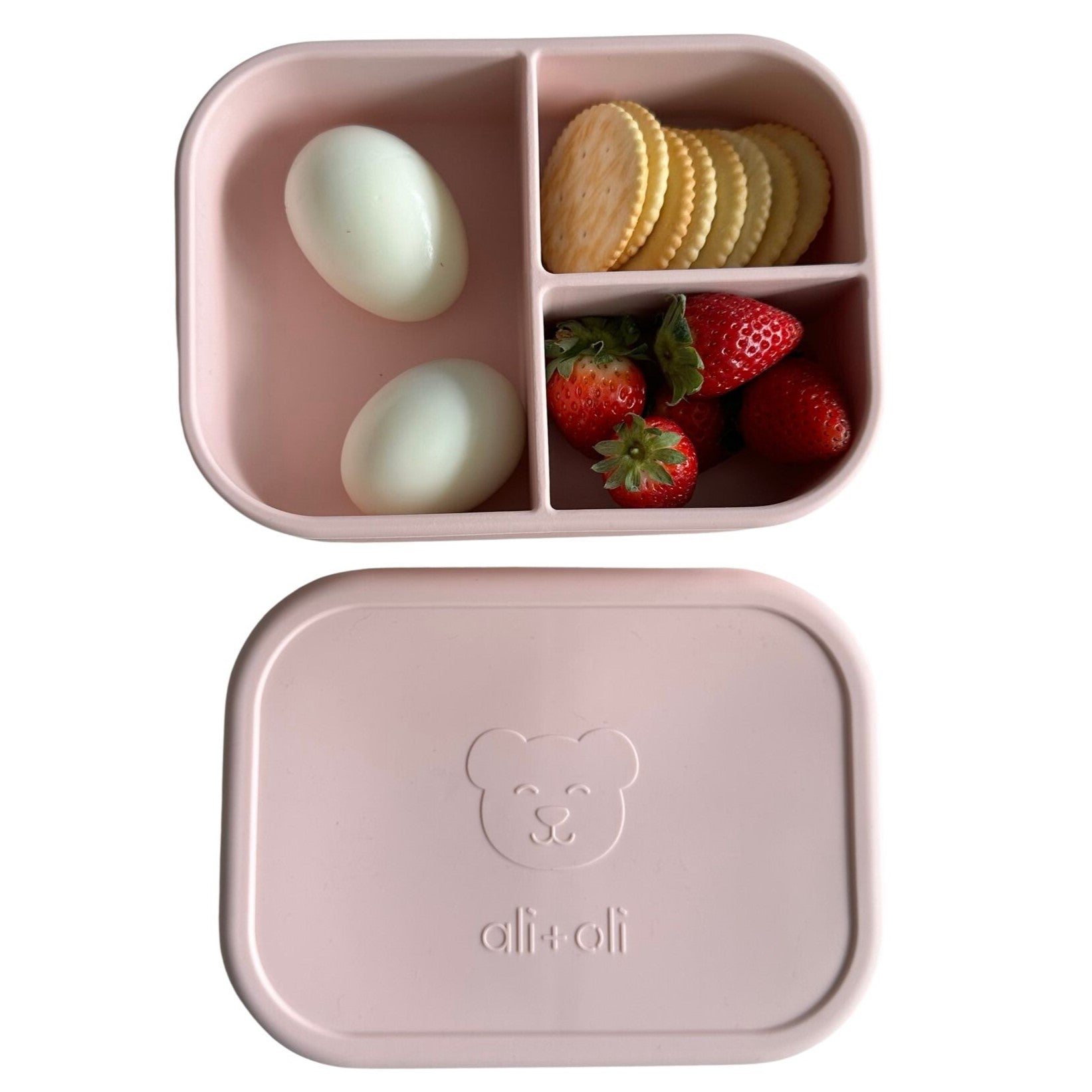 Austin Baby Collection Silicone Bento Box Woodland Oat