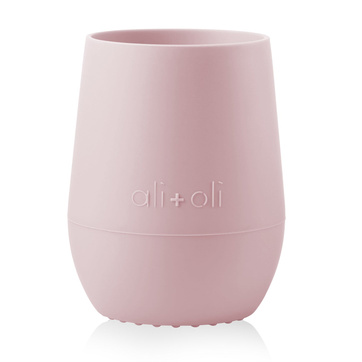 Bunny Face Silicone Open Cup for Baby & Toddler (Misty Blush)
