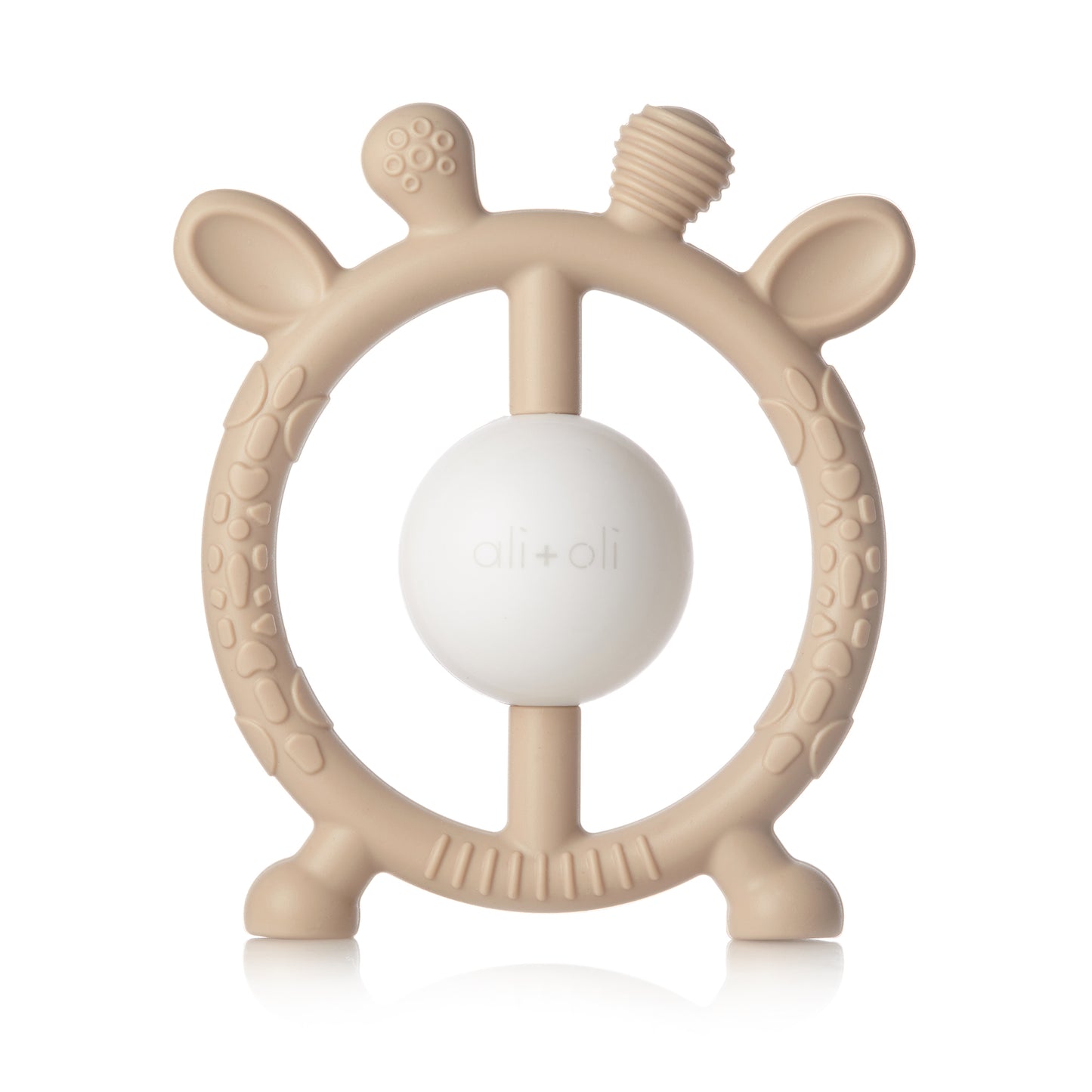 Ali+Oli Multi surface giraffe teether and rattle 