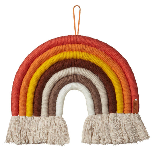 Ali+Oli Macrame Wall Decor Rainbow (Harvest)