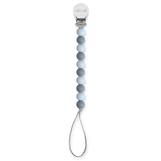 Ali+Oli Pacifier Clip (Thin Iron)