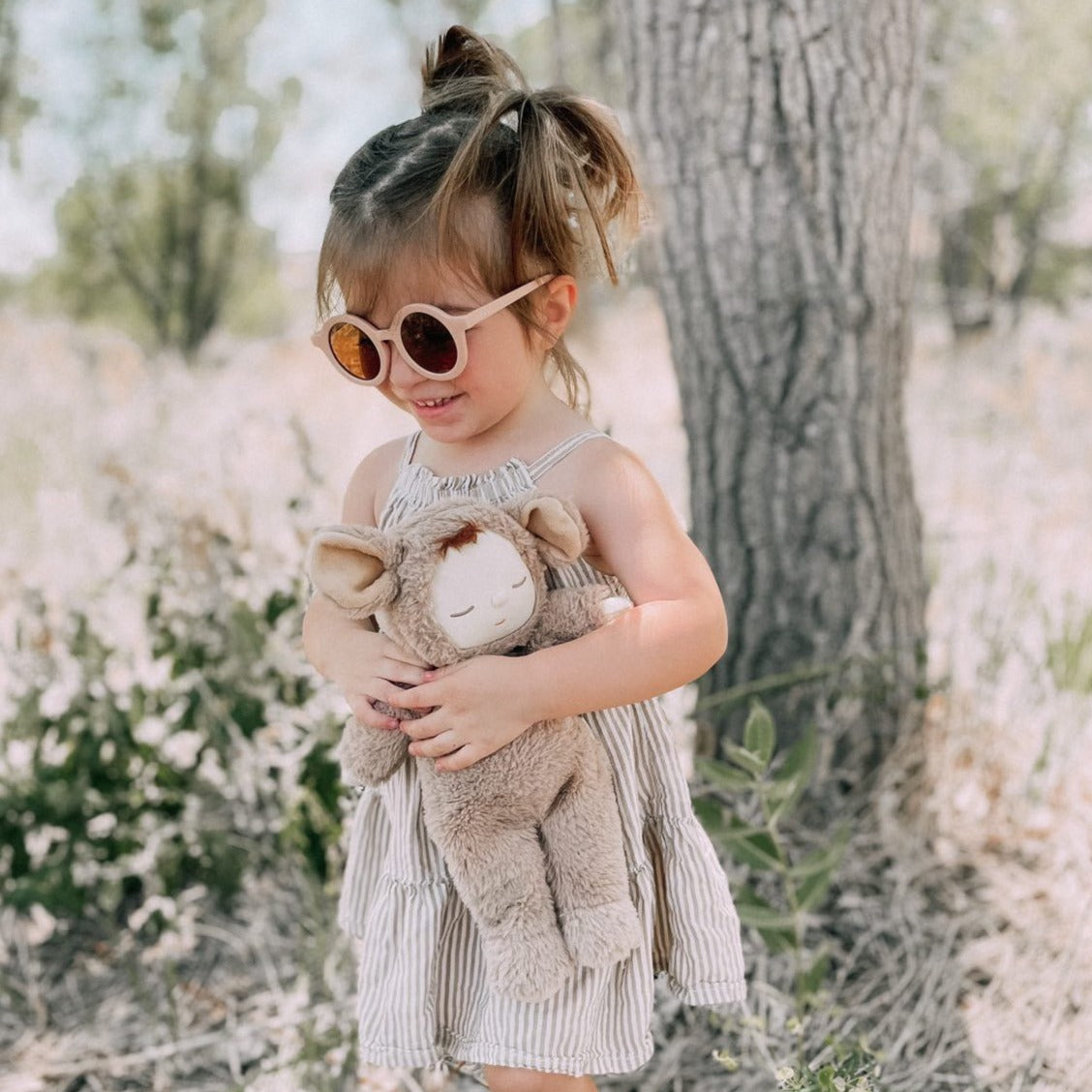 Ali+Oli Sunglasses for Kids (Pink Cream)