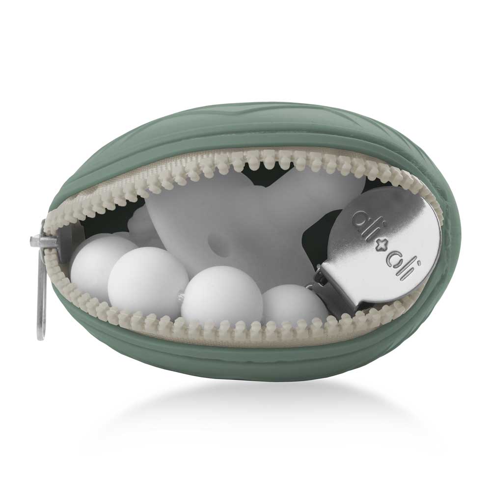 Ali+Oli Pacifier Case (Army Green)