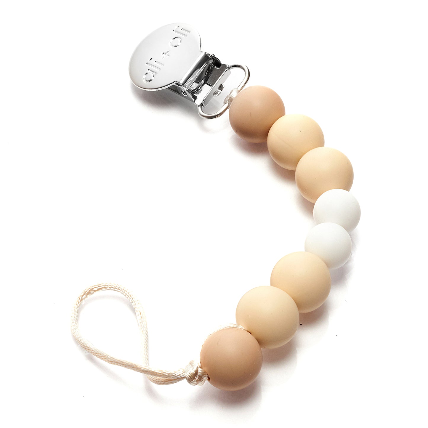 Ali+Oli Pacifier Clip (Natural)