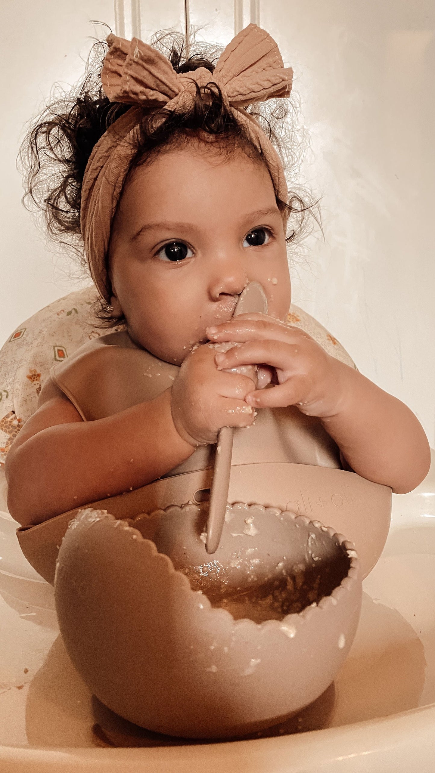 Baby bowl and spoon set 