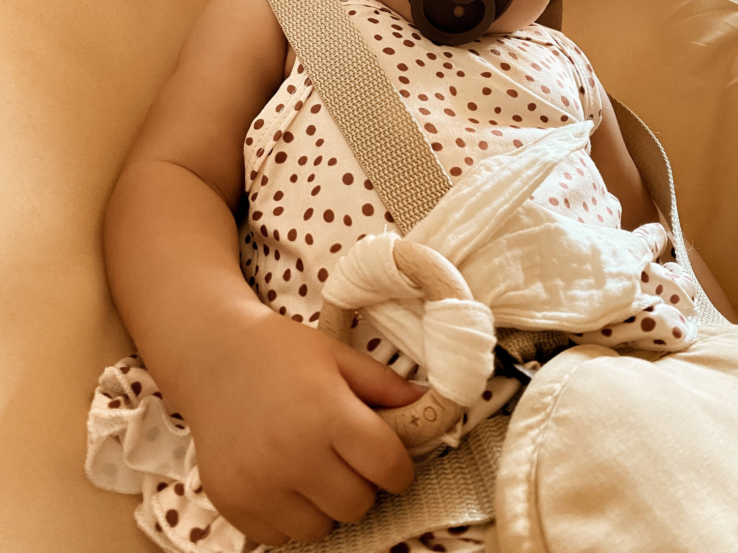 Bunny ears teether 